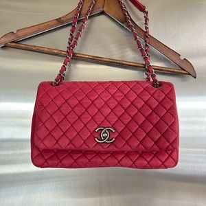 Chanel vintage red vintage bag